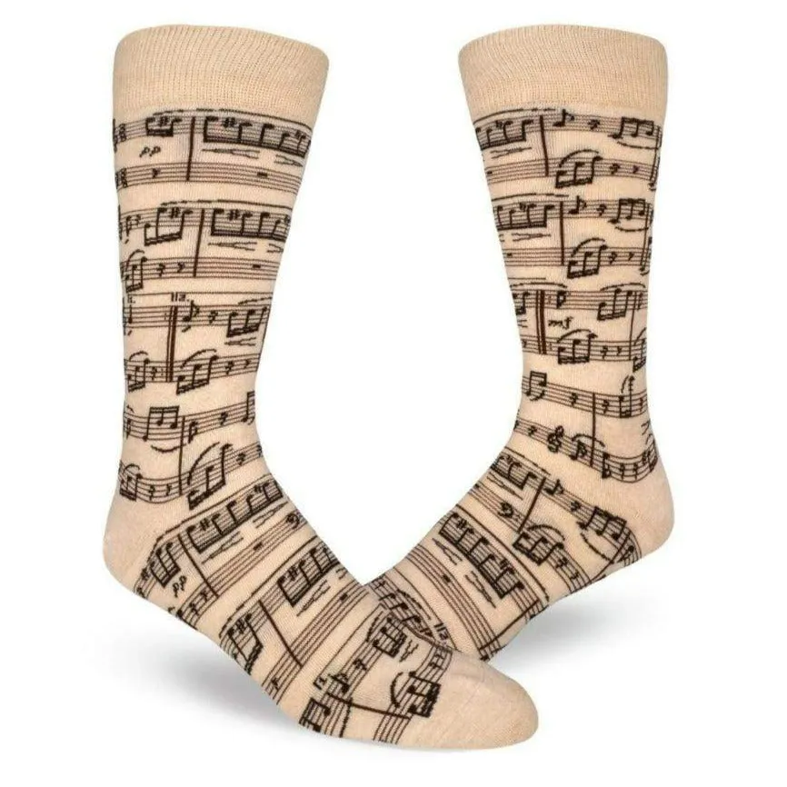 A Genius Composition Men's Crew Socks