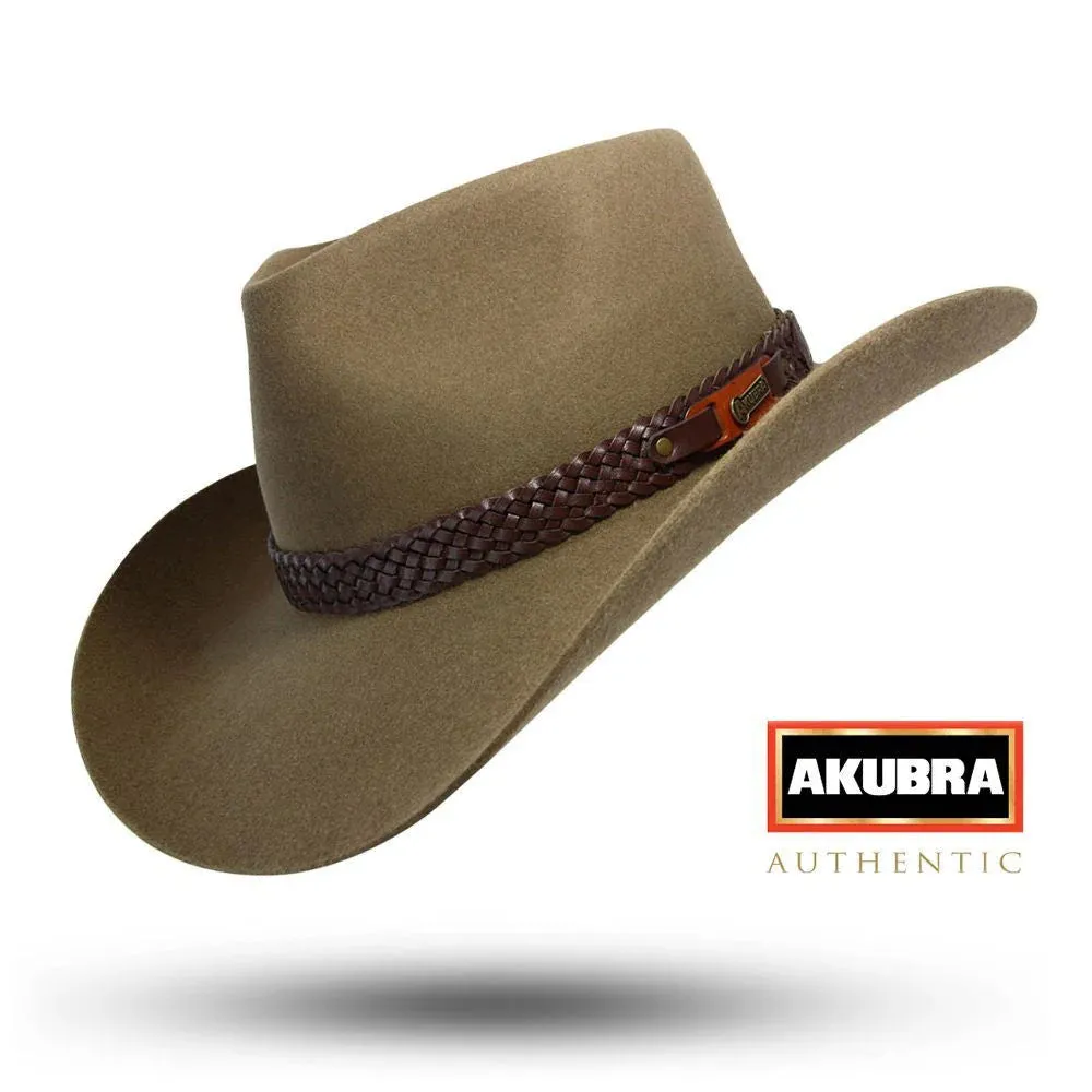 Akubra® Snowy River Aussie Style Fur Felt Hat