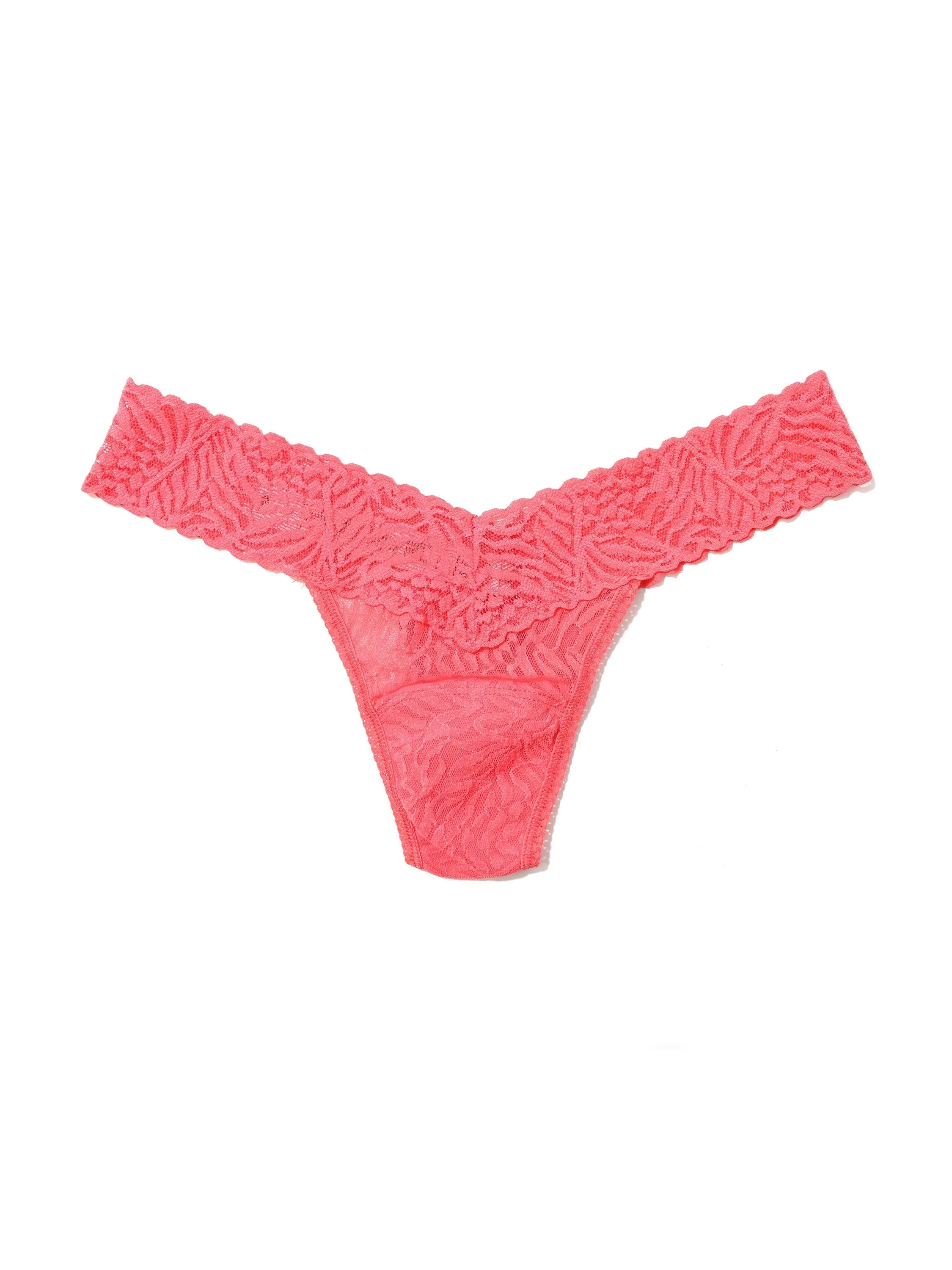 Animal Instincts Low Rise Thong Wild Card Red Sale