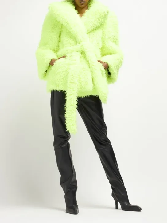 Balenciaga   Teddy faux fur jacket 