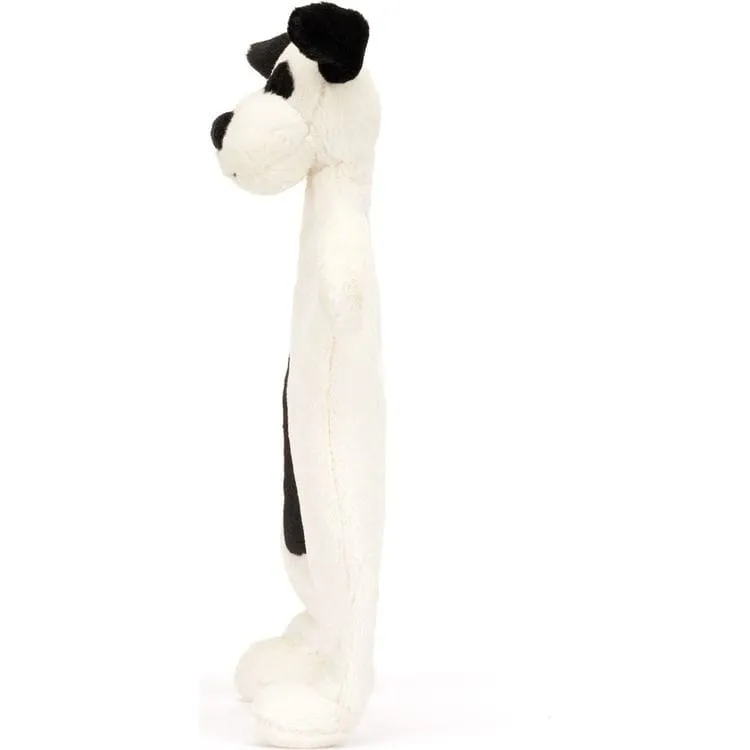 Bashful Black & Cream Puppy Comforter