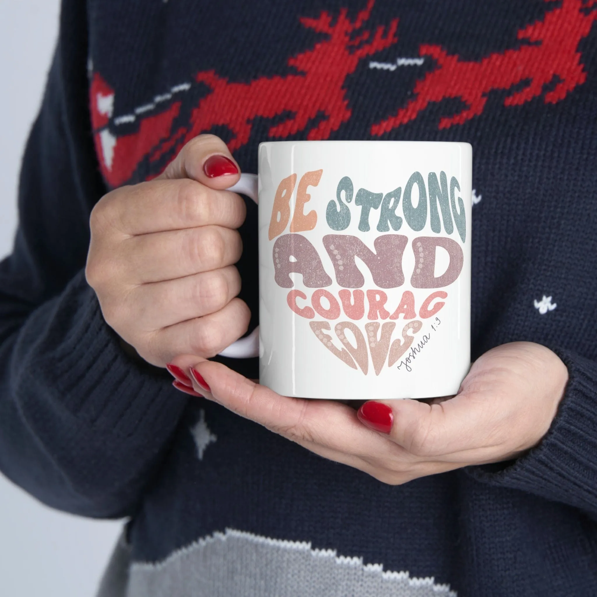 Be Strong Heart 11oz Mug