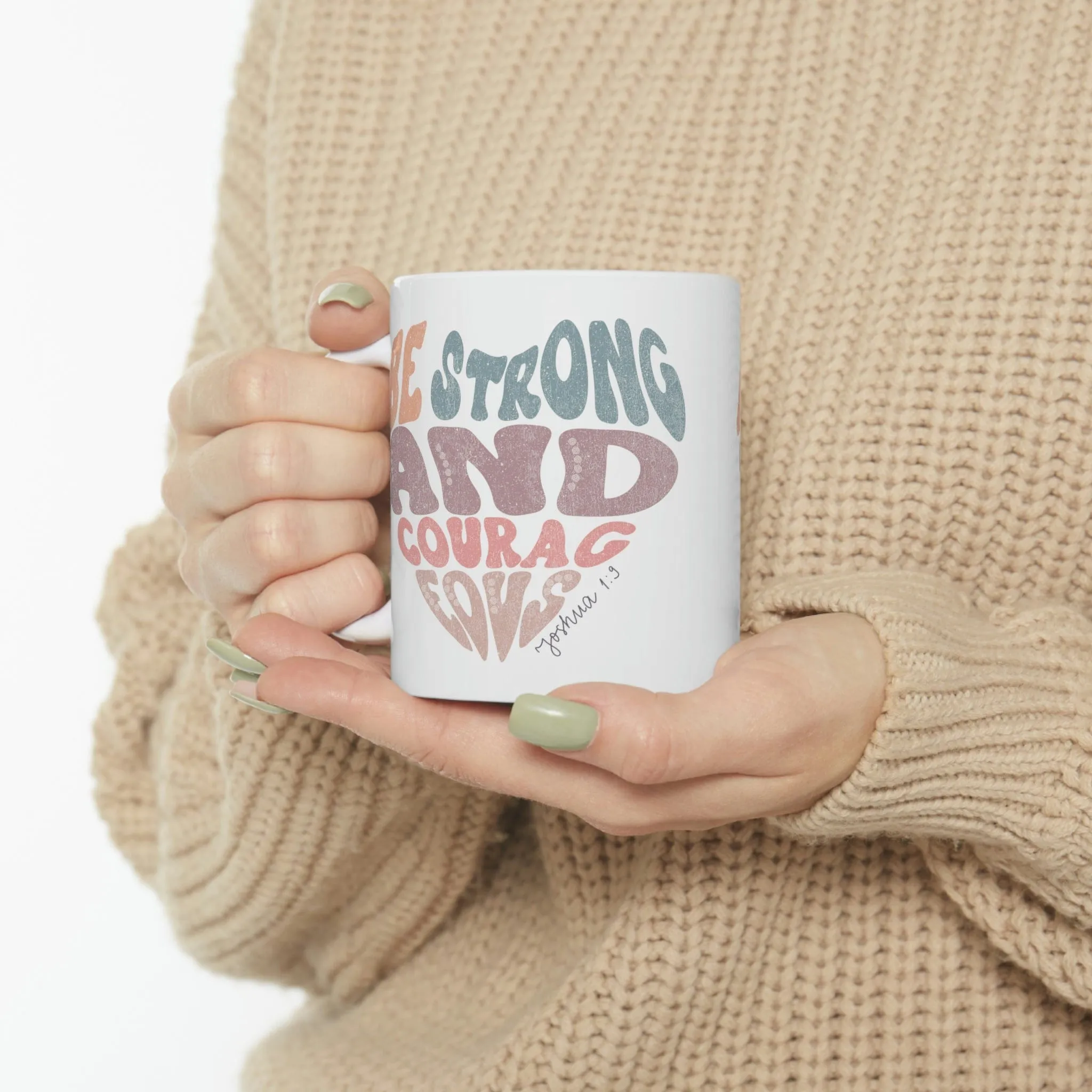 Be Strong Heart 11oz Mug