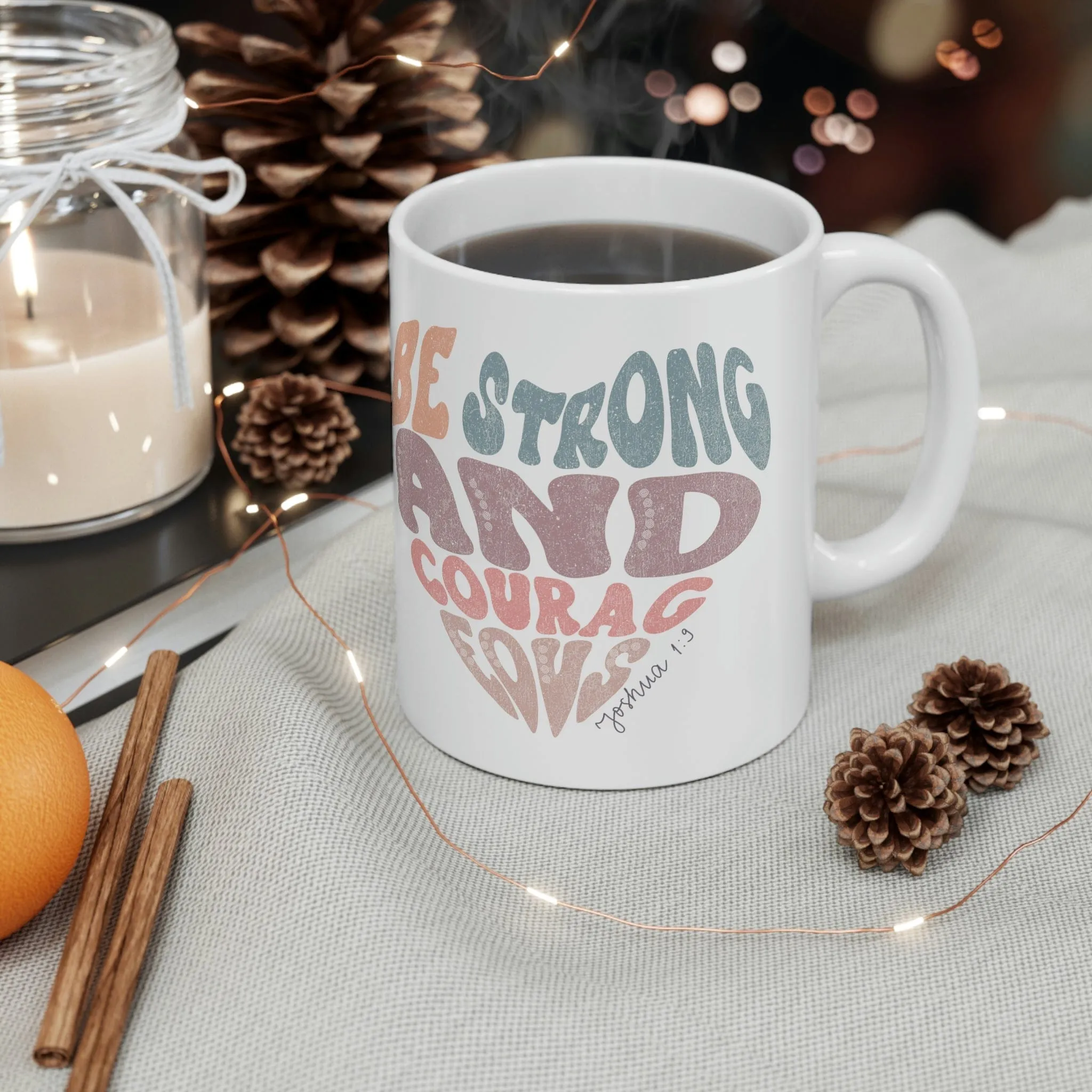 Be Strong Heart 11oz Mug