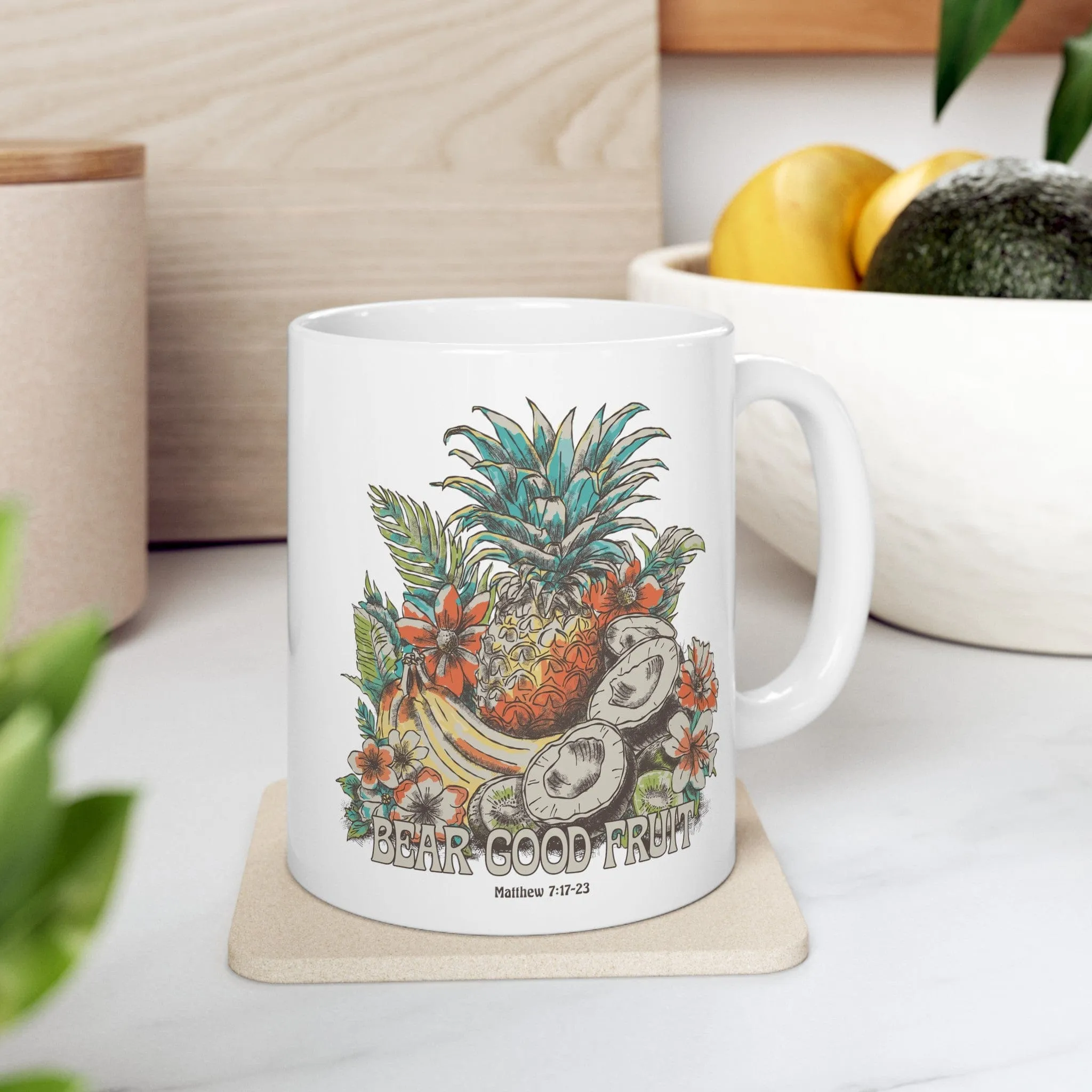 Bear Good Fruit 11oz Mug