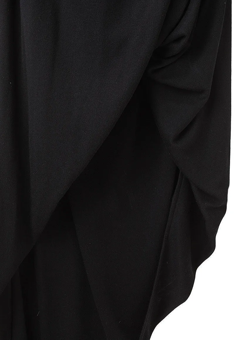 Belted Turtleneck Dress