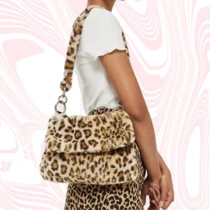 Bratz Leopard Brown Handbag