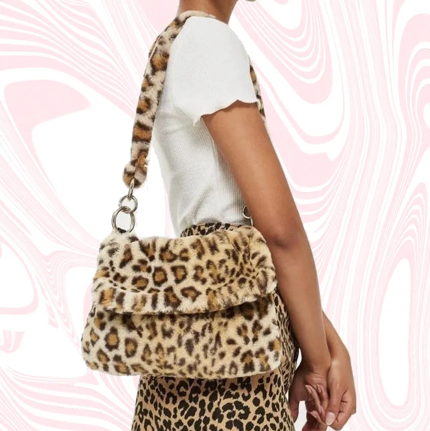 Bratz Leopard Brown Handbag