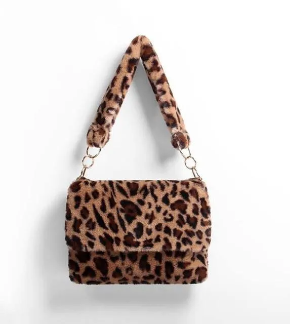 Bratz Leopard Brown Handbag