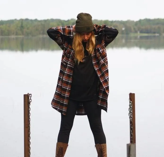 Canoe & Lake - The Lake Shacket Lightweight Flannel Shirt