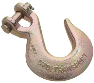 Chain Hook 3-8in Yellow Chrmt