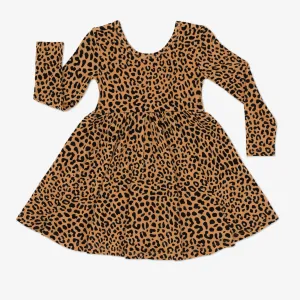 Classic Leopard Twirl Dress