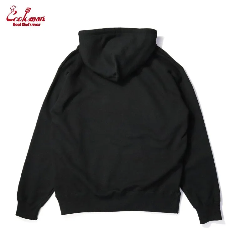 Cookman Pullover Hoodie - Flag : Black