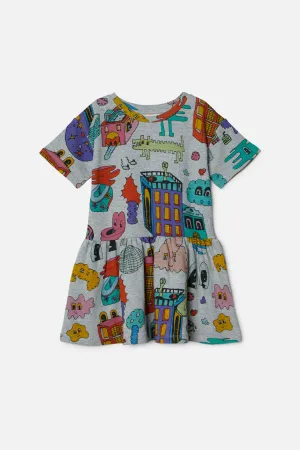 Downtown Space Kids Dress