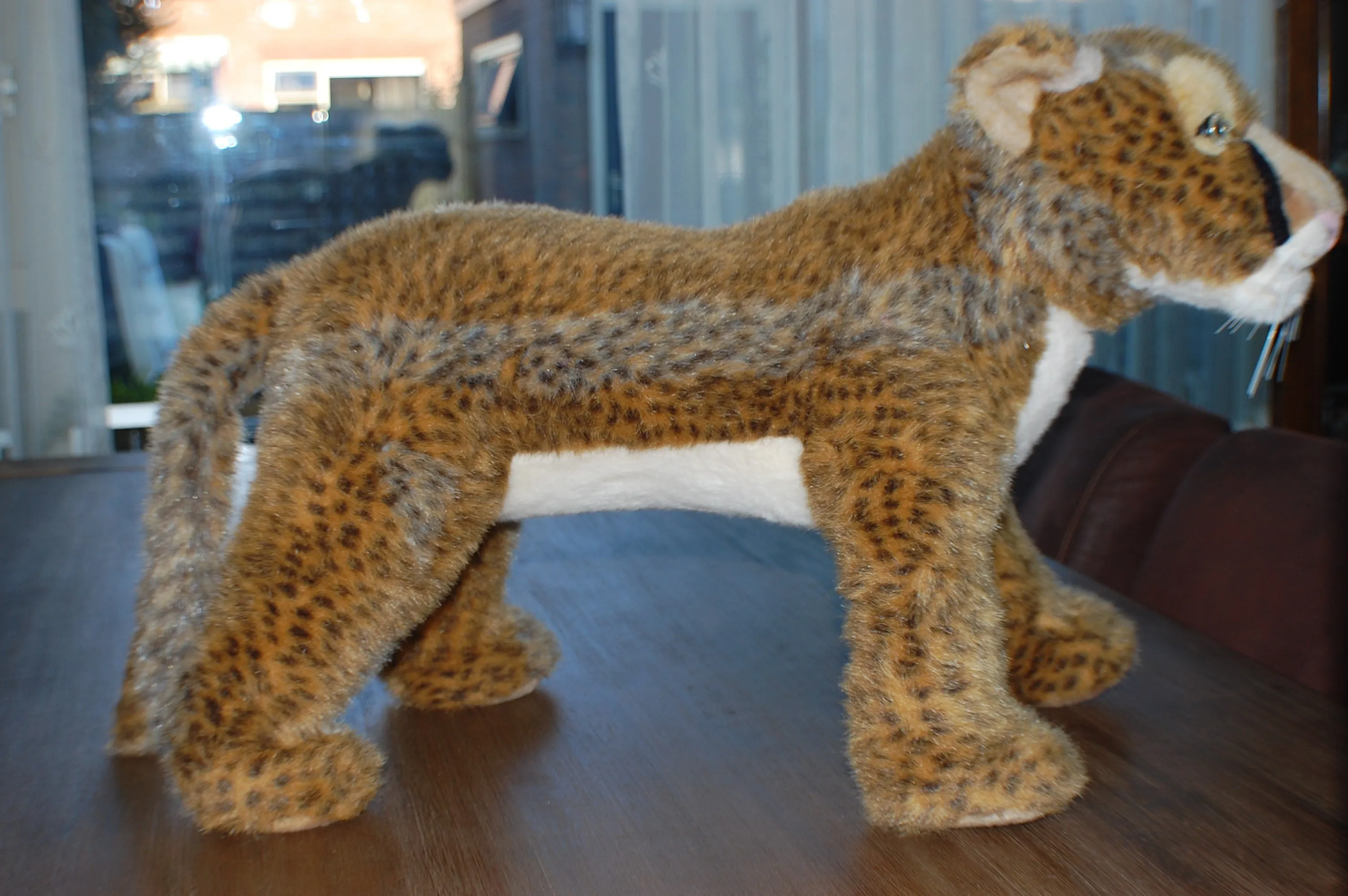 Dutch Standing Leopard Solid Heavy Stuffed 24 Inch 60 CM Gorgeous Brand New