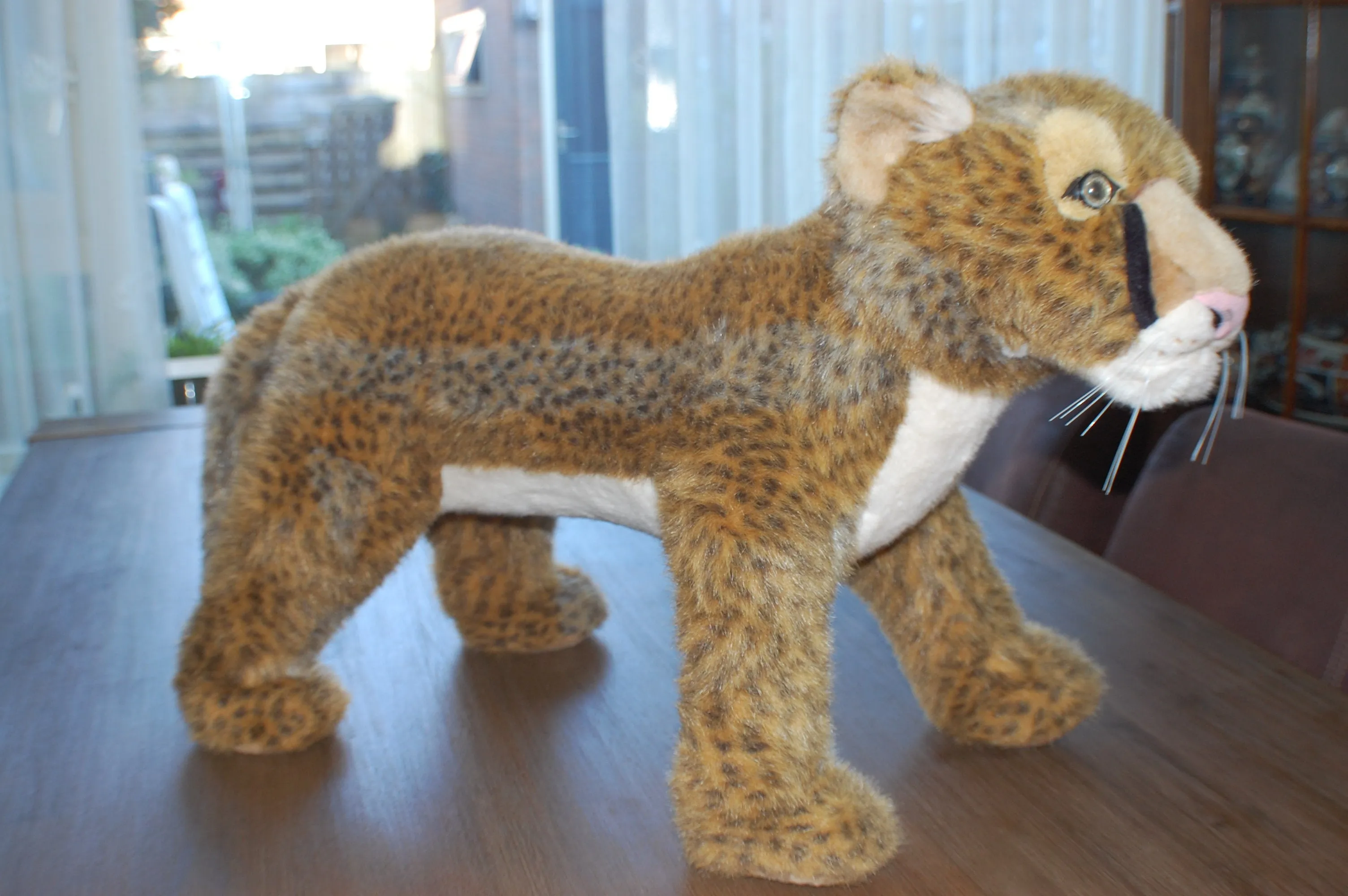 Dutch Standing Leopard Solid Heavy Stuffed 24 Inch 60 CM Gorgeous Brand New