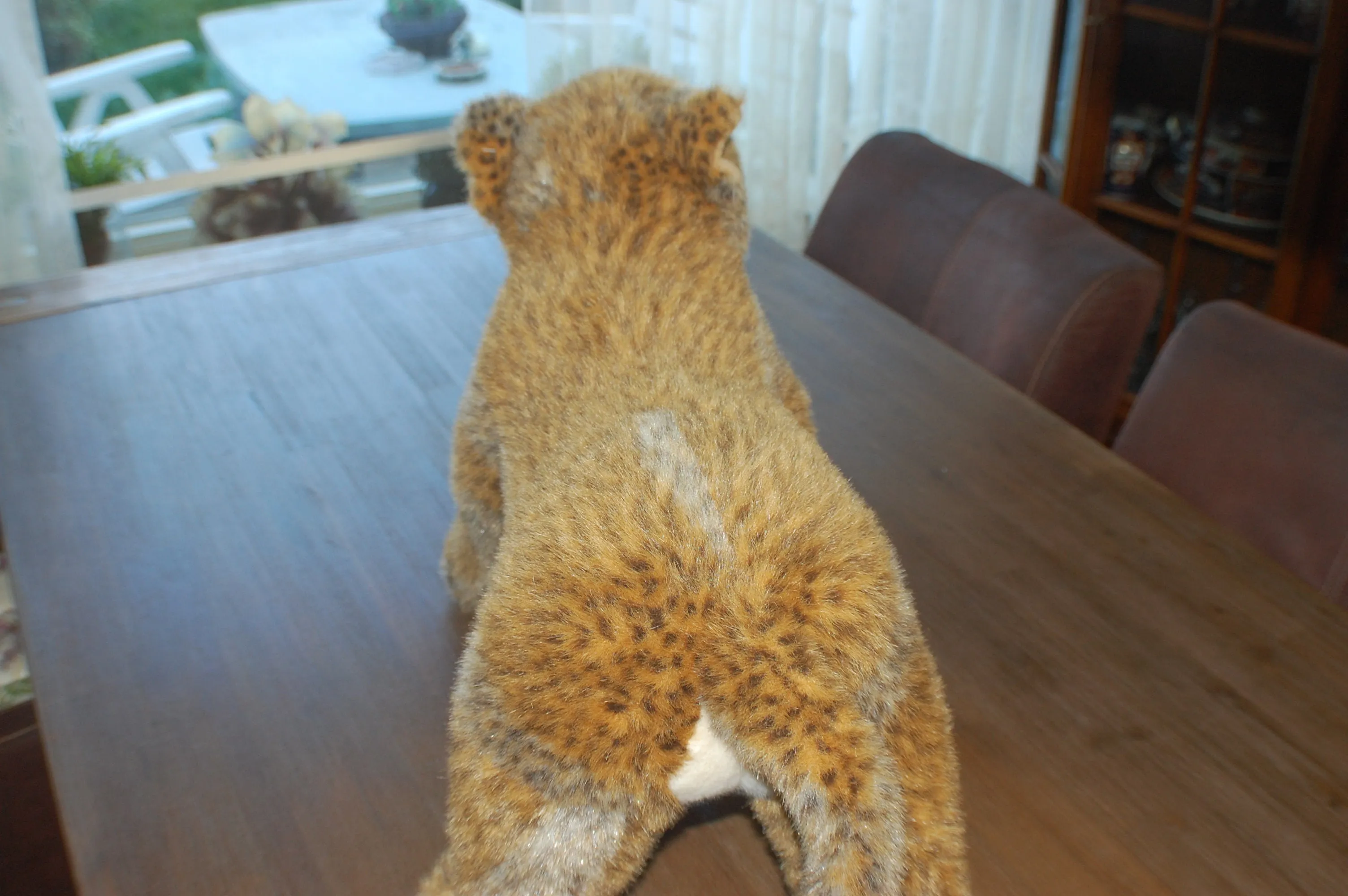Dutch Standing Leopard Solid Heavy Stuffed 24 Inch 60 CM Gorgeous Brand New