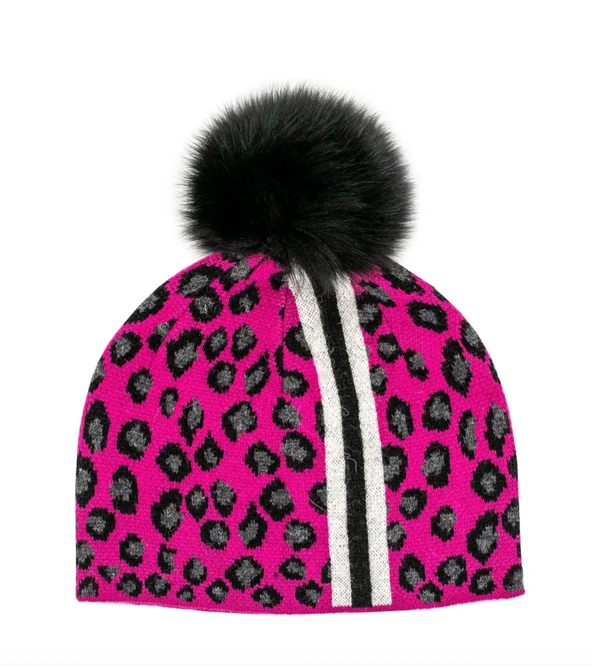 Fuchsia Leopard Hat