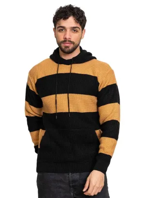 Hafan F-Striped Hoodie Pullover