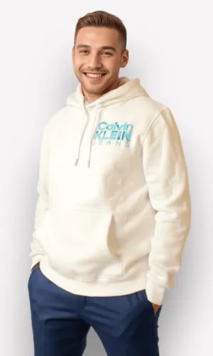 Hoodie CK For Men 2023 - White