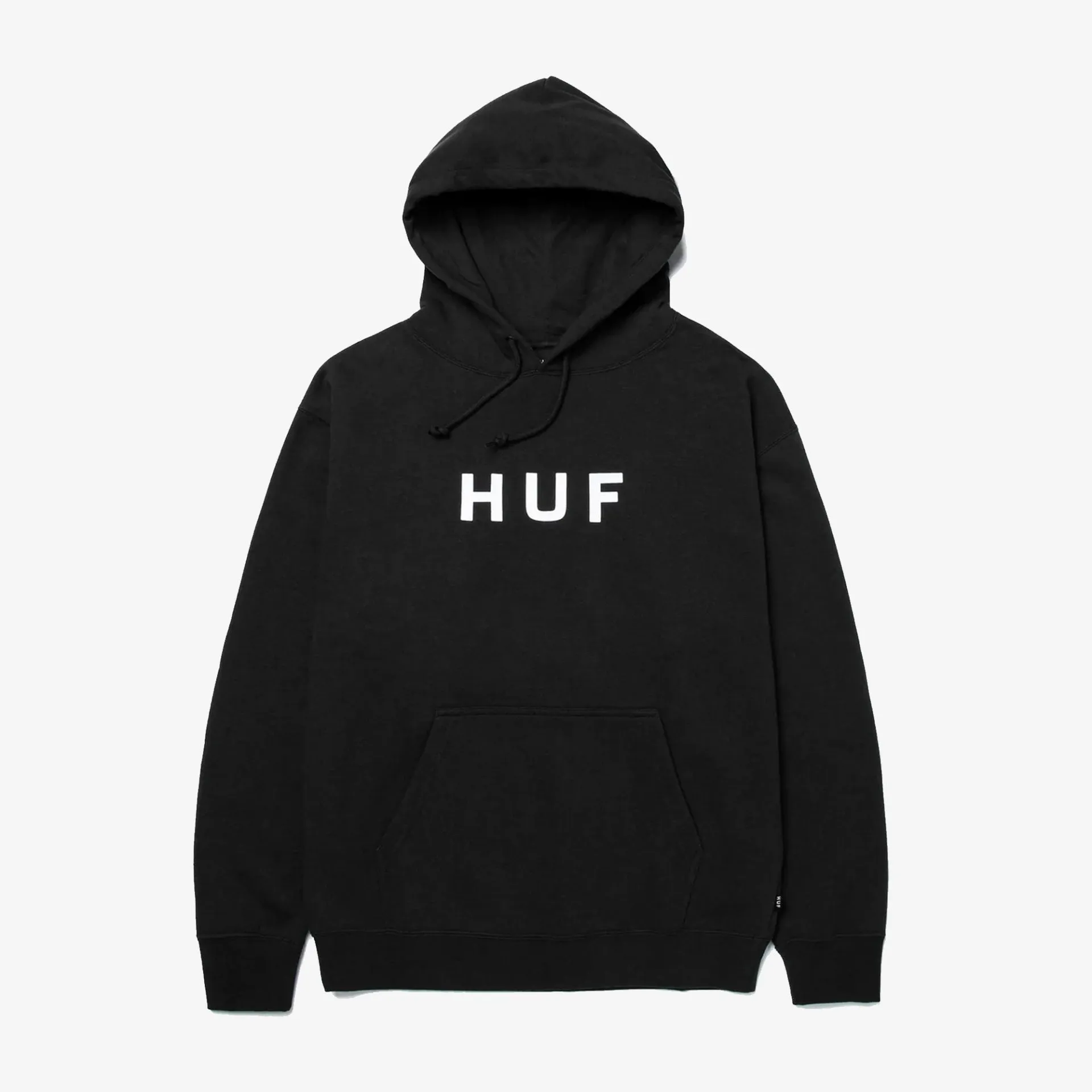 HUF | ESSENTIALS TT HOODIE  { BLACK