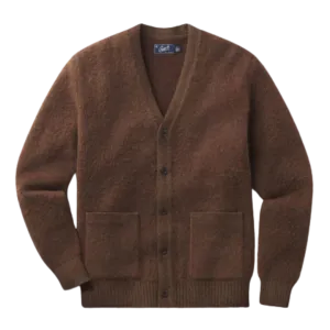 Kent Mohair Cardigan - Teak