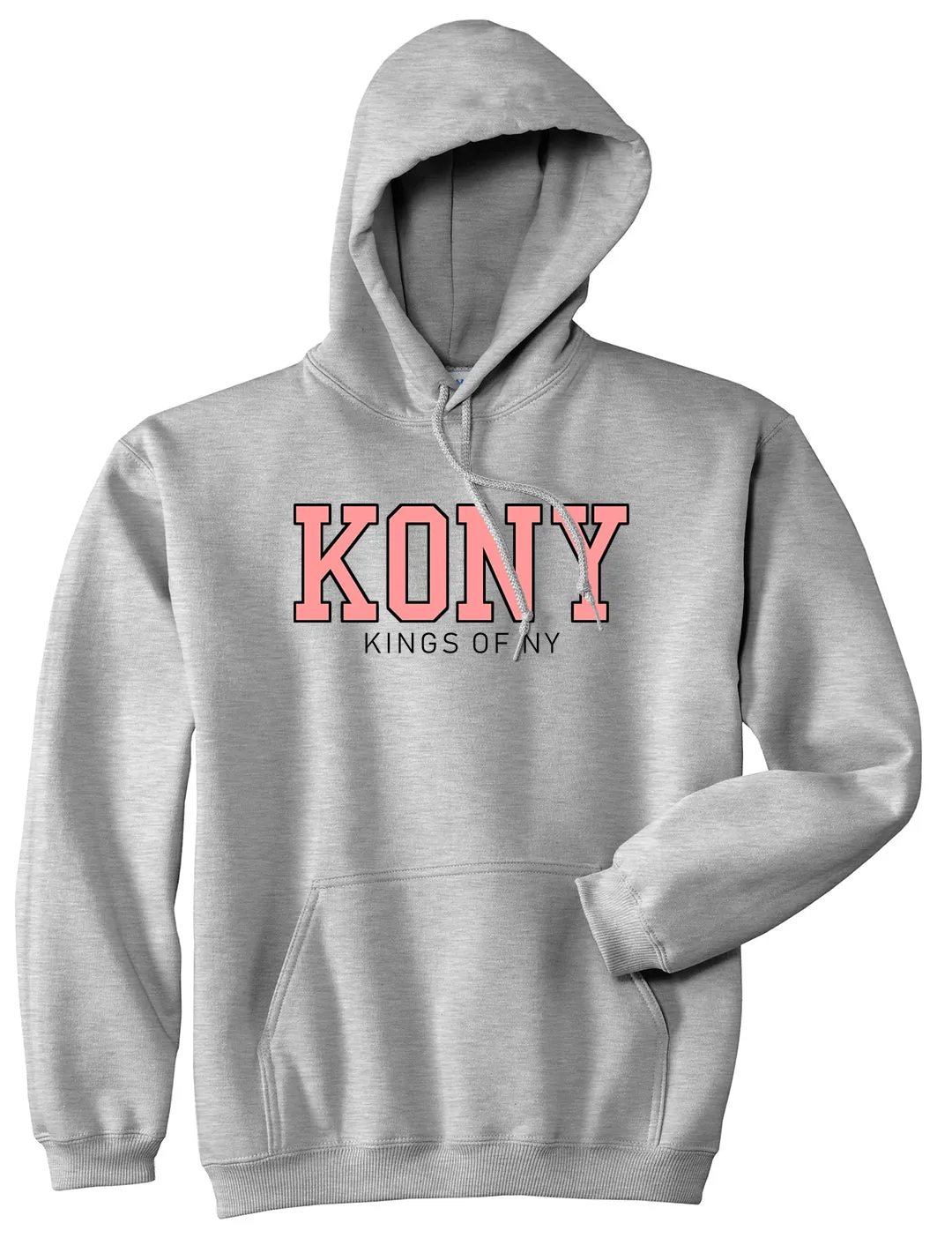 KONY College Mens Pullover Hoodie