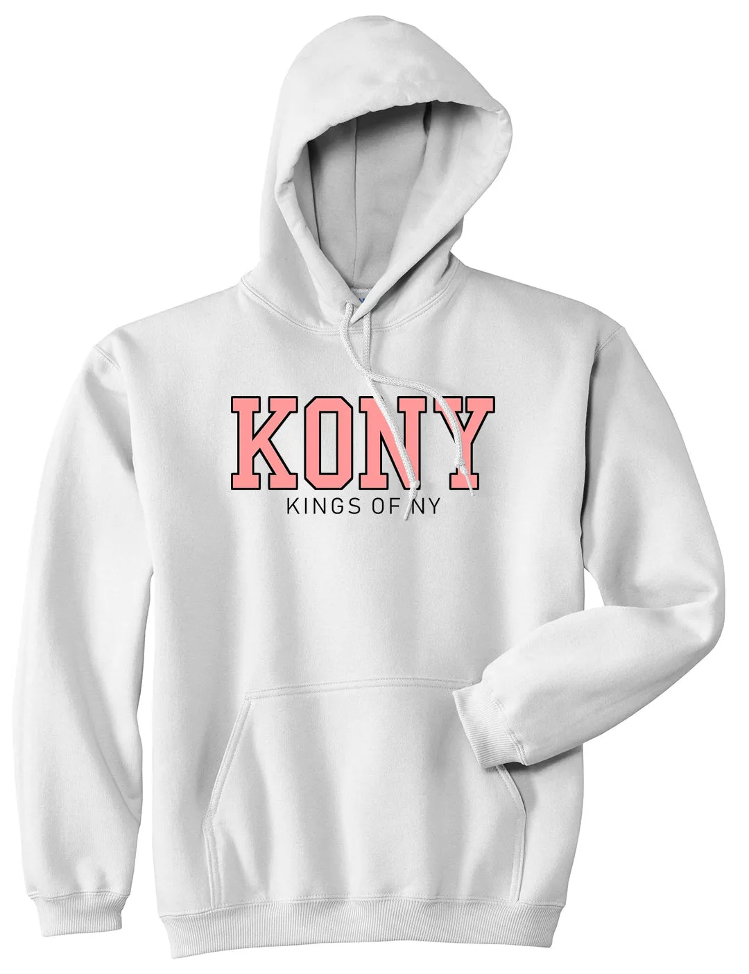 KONY College Mens Pullover Hoodie