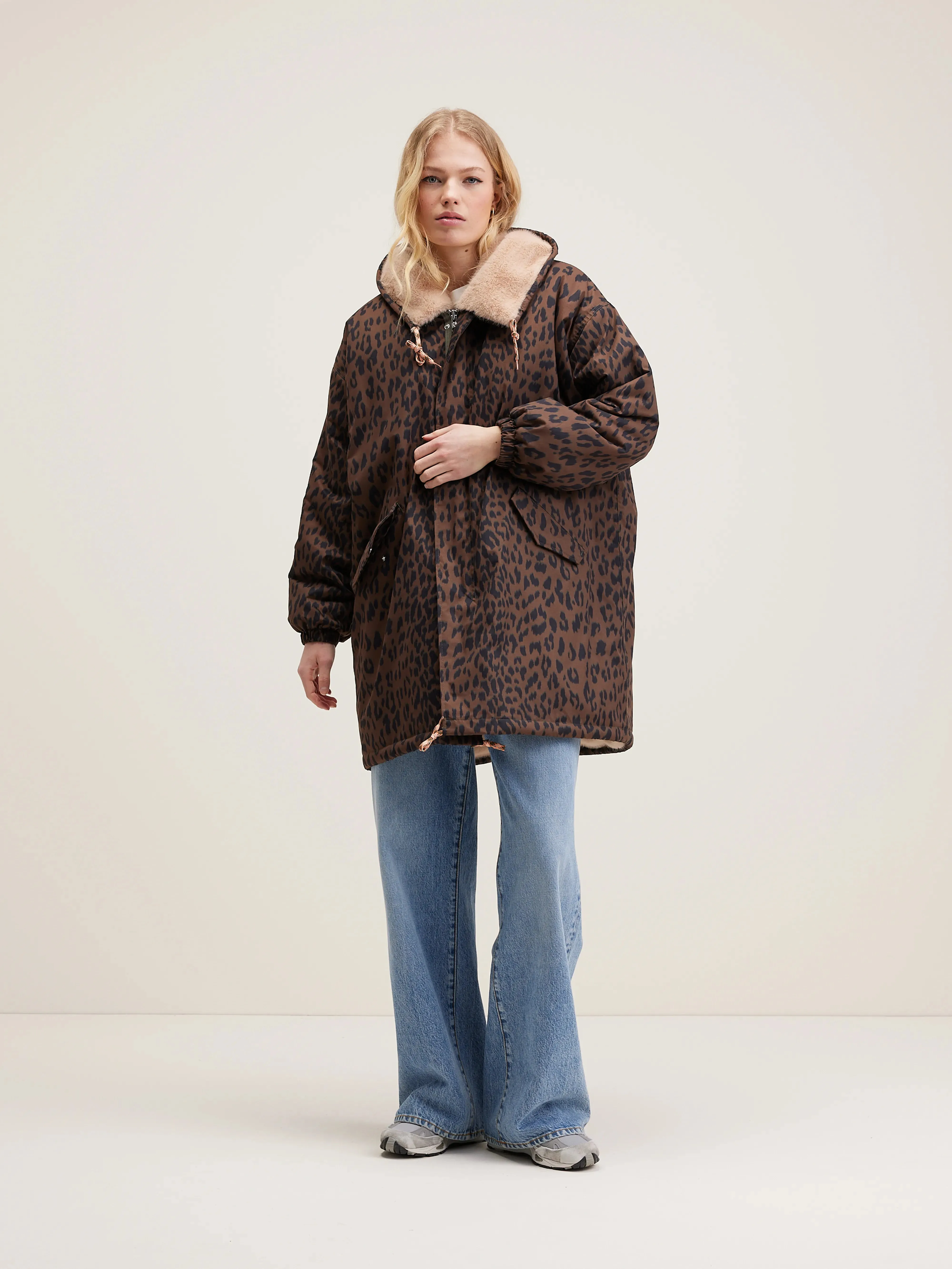 Laos hooded parka (242 / W / COMBO B)