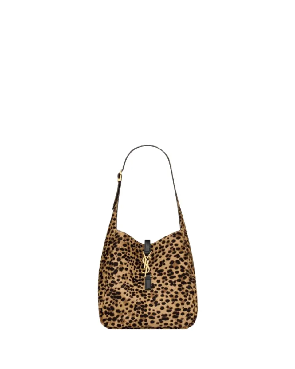 LE 5 À 7 SUPPLE SMALL IN PONY HAIR LEATHER