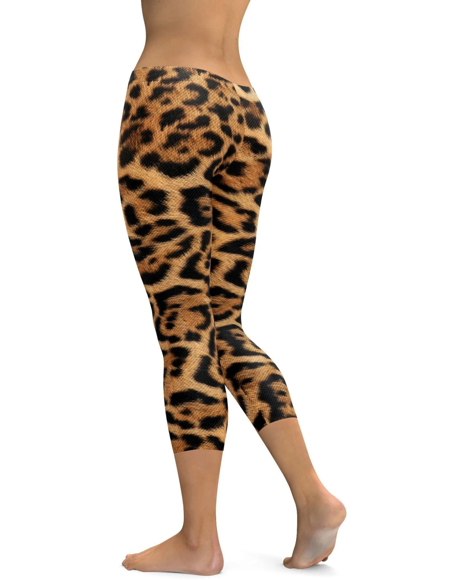 Leopard Skin Capris