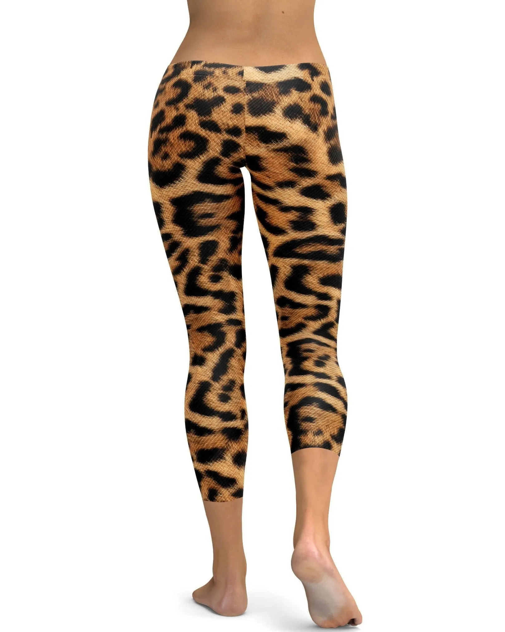 Leopard Skin Capris