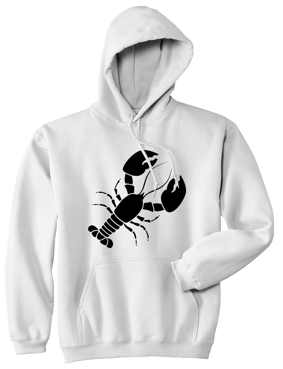 Lobster Mens Pullover Hoodie