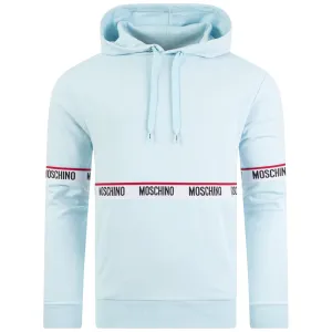 Logo Taped Chest Hoodie