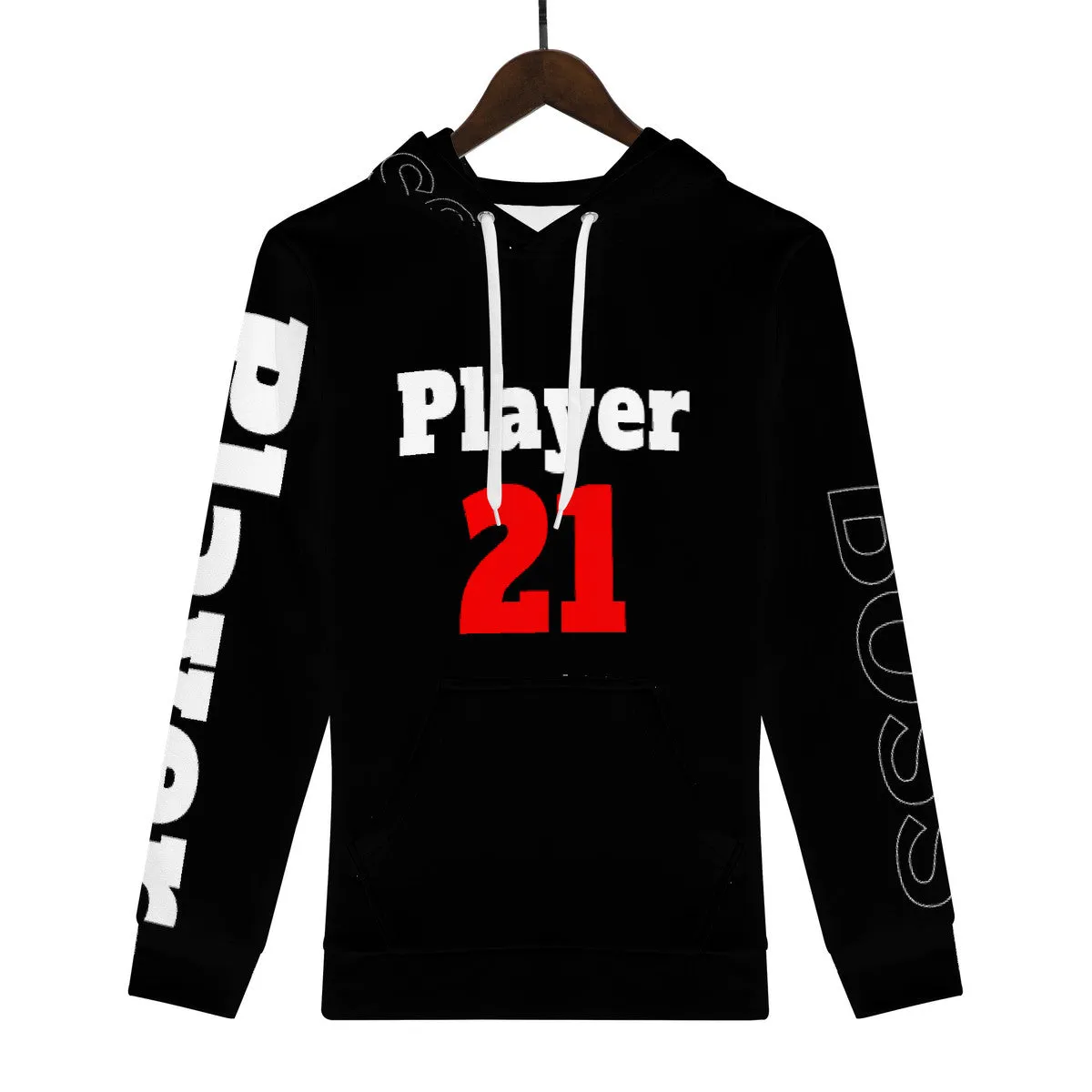 Men's Hoodie Pullover Non-Peeling Logos