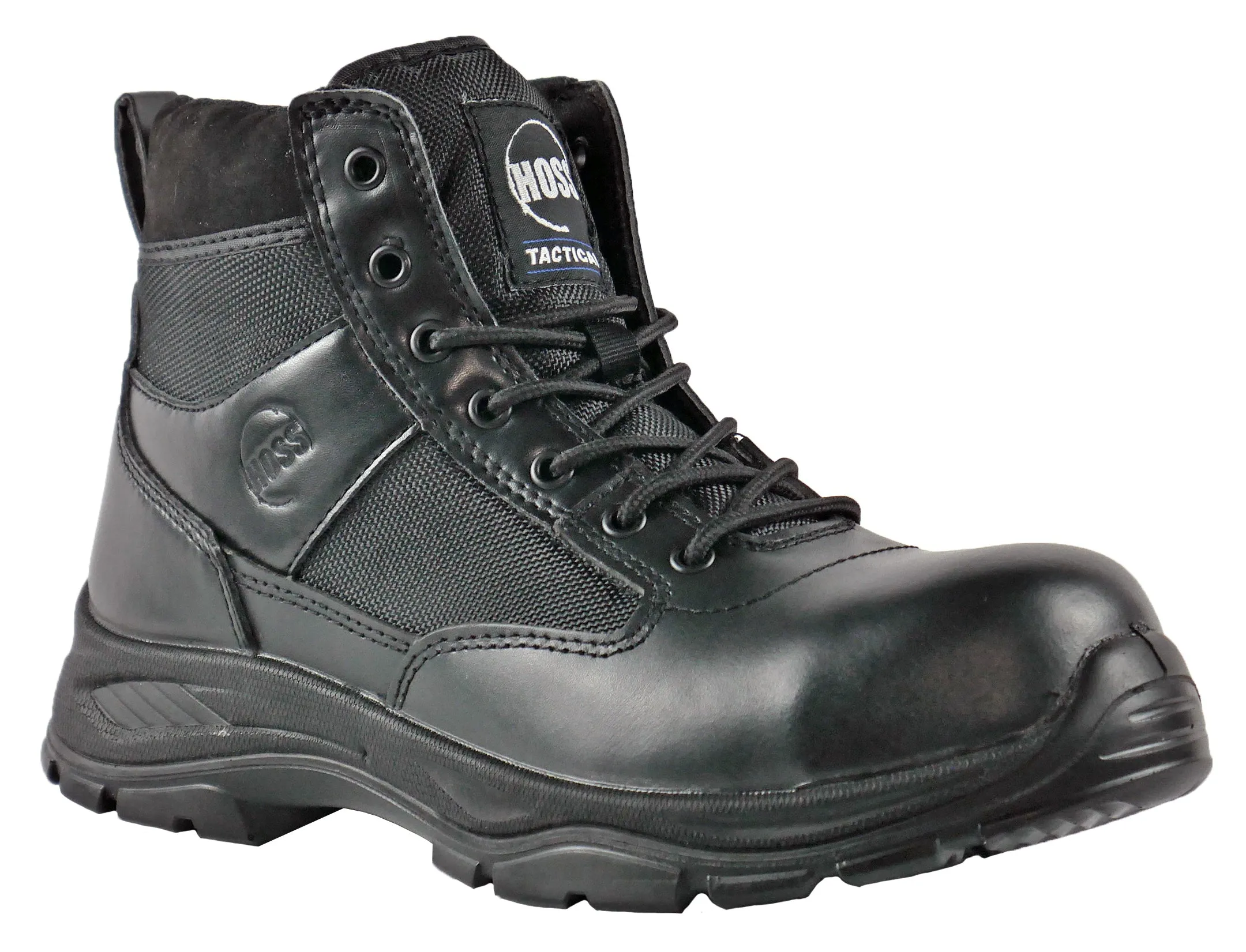 Men's Hoss 6" Watchman Black, EH, Composite Toe Boot