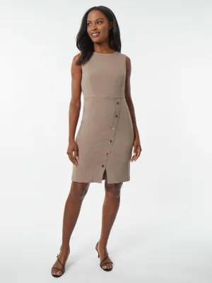 Meryl Dress, Iconic Pebble Crepe