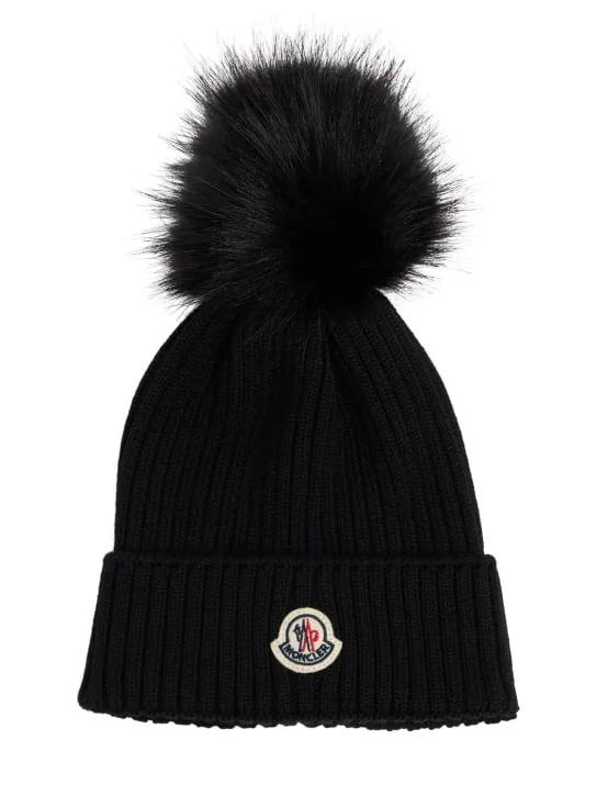 Moncler   Extrafine wool beanie 