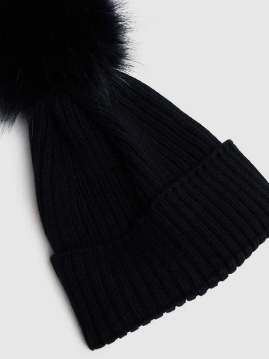 Moncler   Extrafine wool beanie 