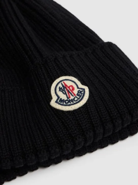 Moncler   Extrafine wool beanie 