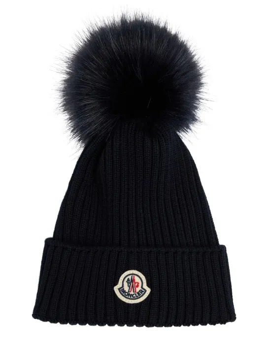 Moncler   Extrafine wool beanie 