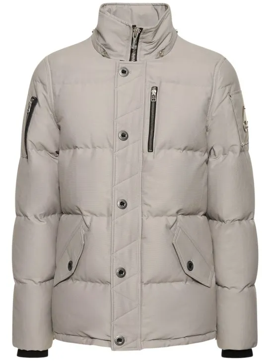 Moose Knuckles   3Q cotton down jacket w/ faux fur 