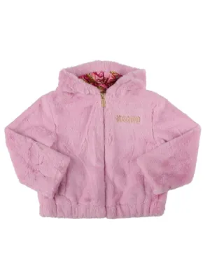 Moschino   Faux fur jacket 