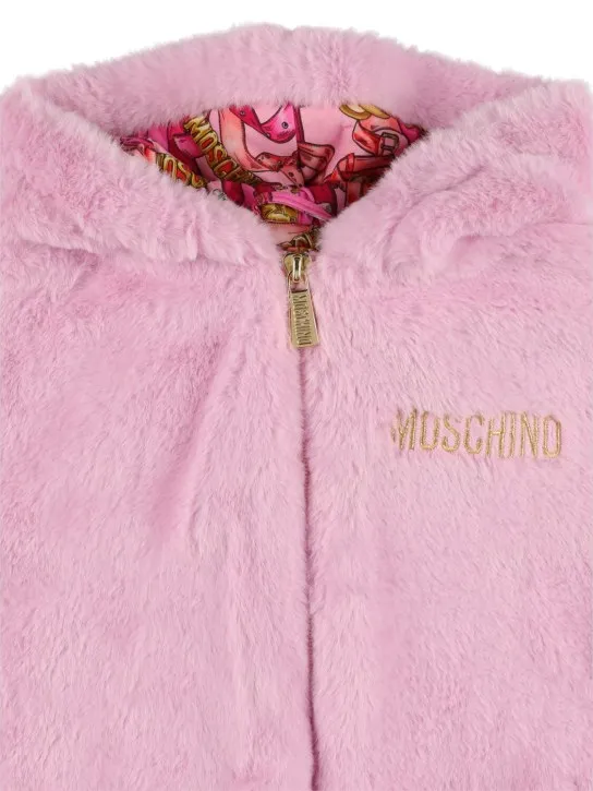 Moschino   Faux fur jacket 