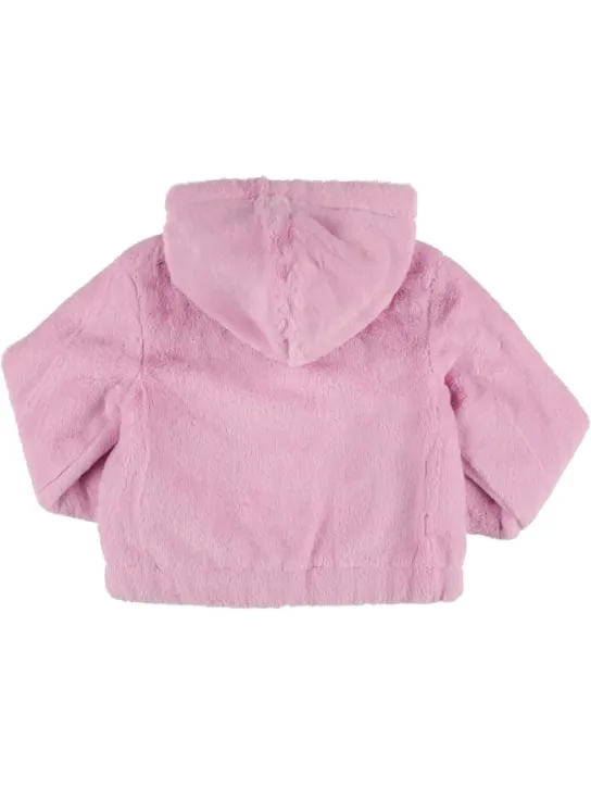 Moschino   Faux fur jacket 