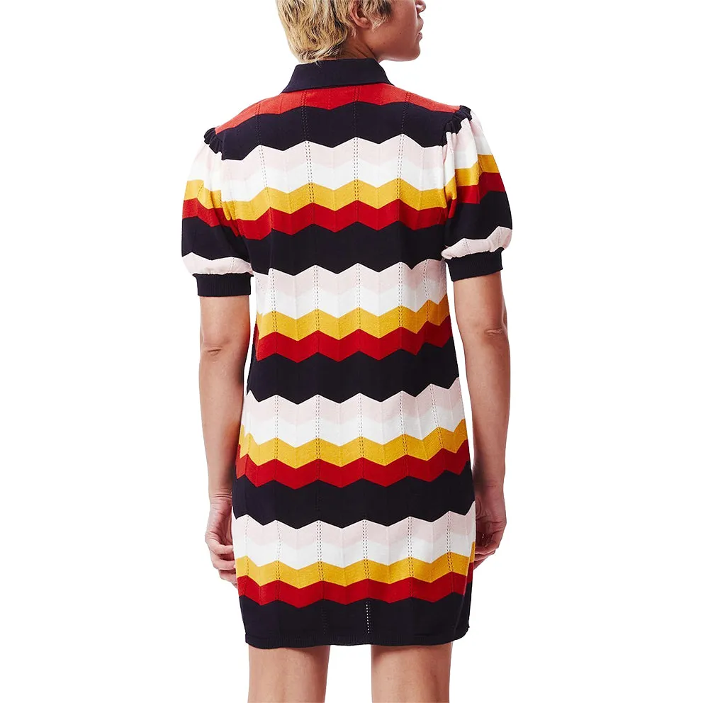 OBEY JAQUIE DRESS // NAVY MULTI