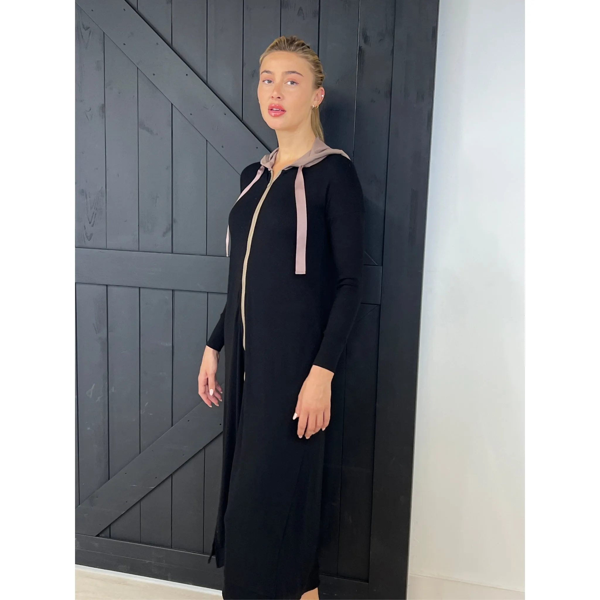 Rib Zip Dress