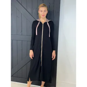 Rib Zip Dress