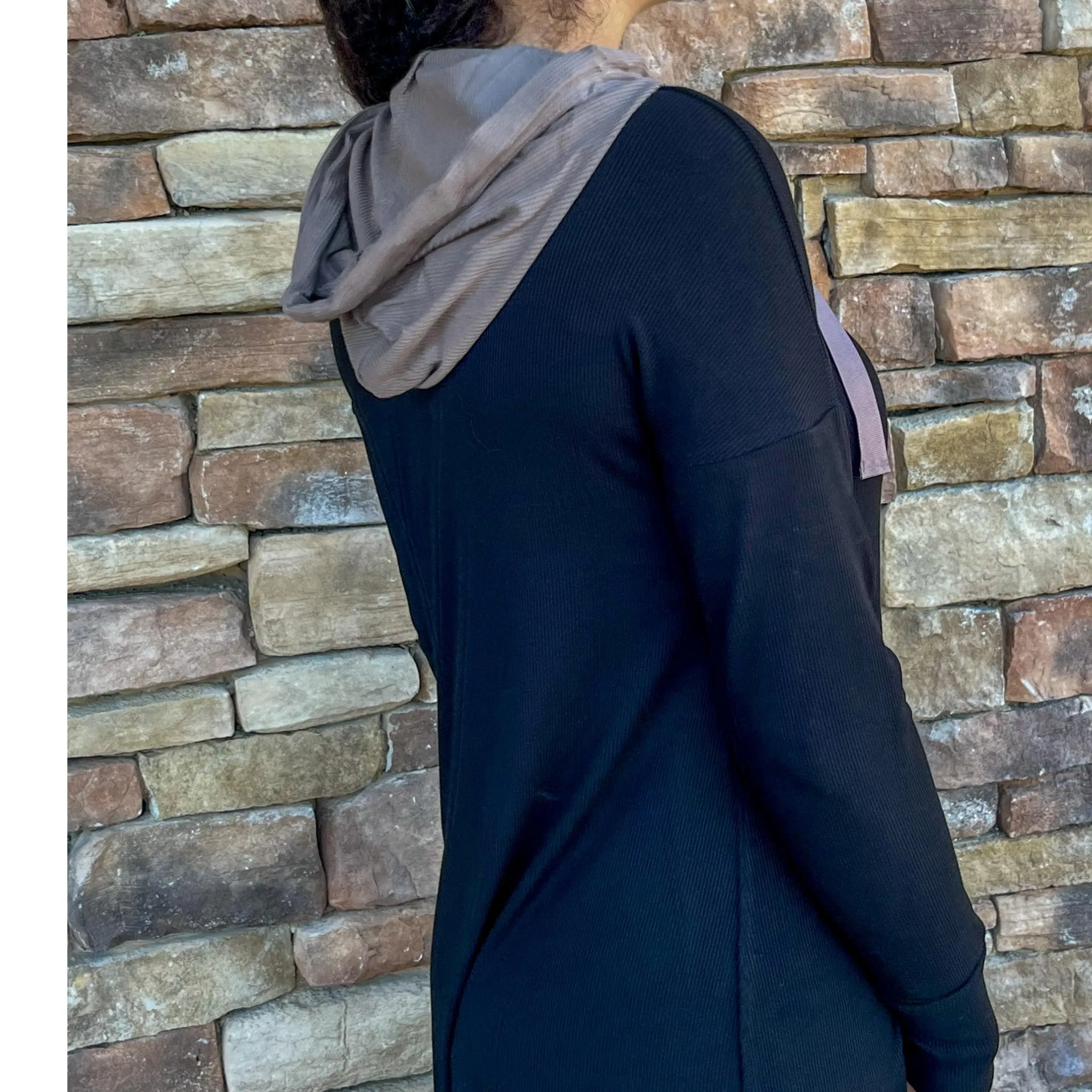 Rib Zip Dress