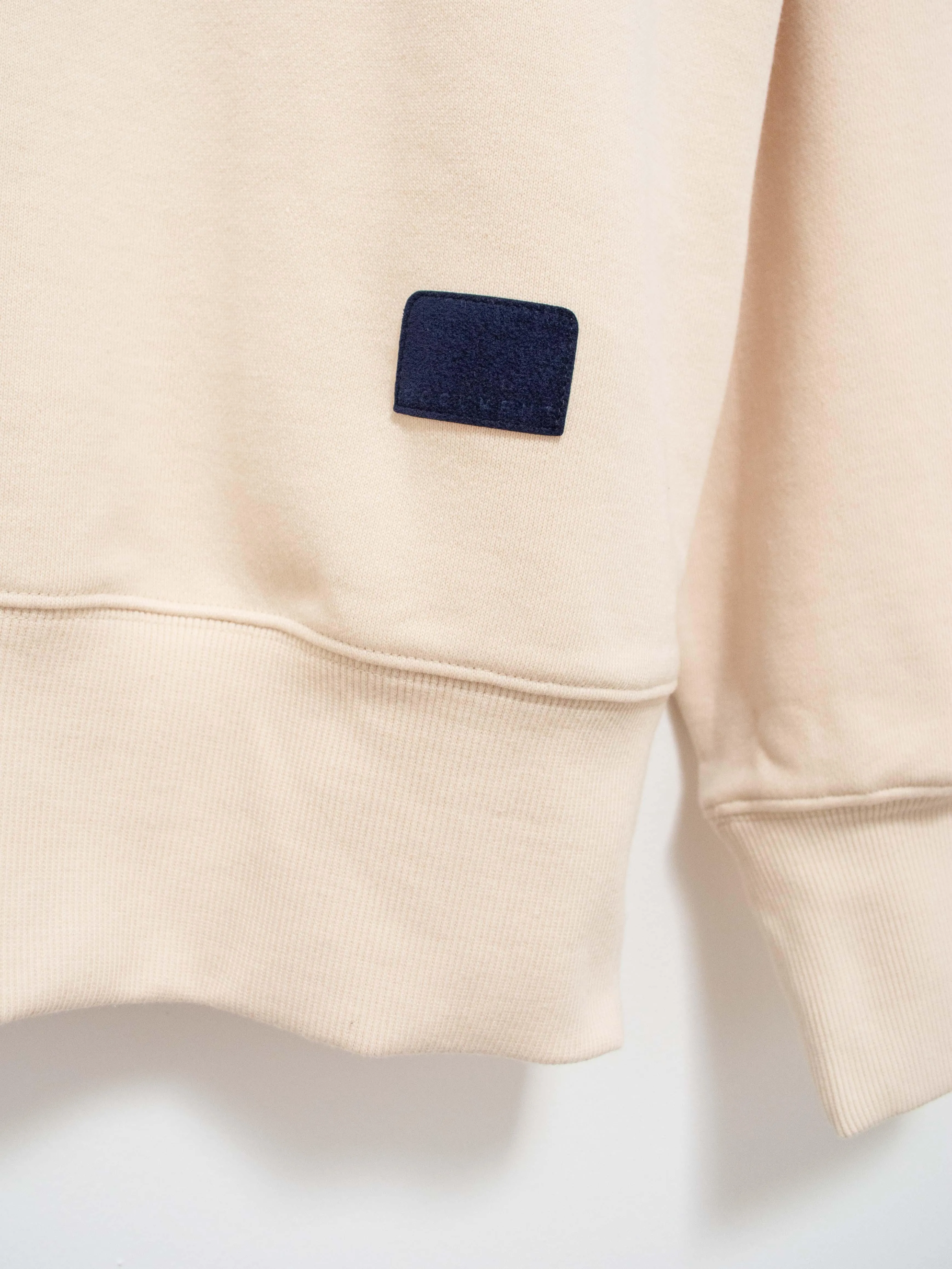Ribbed Turtleneck Sweat Jersey - Vaseline